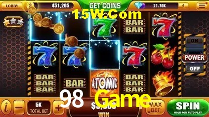 Jackpots e promoções na 98 Game